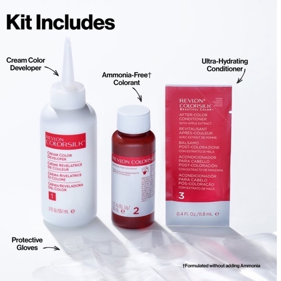 Revlon Colorsilk Permanent Hair Color Ultra Light Natural Blonde Pack of 2 - Picture 6 of 8